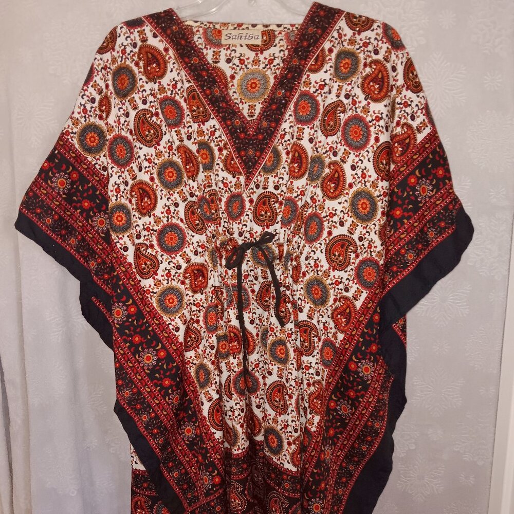 Go With The Flow! Elegant Flowing Caftan-Style Tu… - image 1